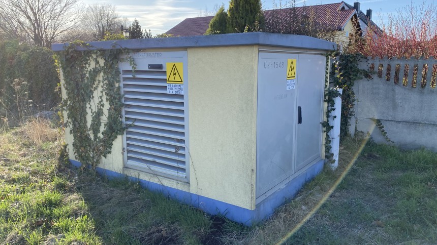 Elektromos és transzformátor helyiségek