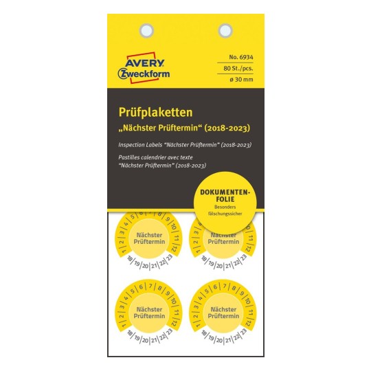 Nem A4 plakettek 6934