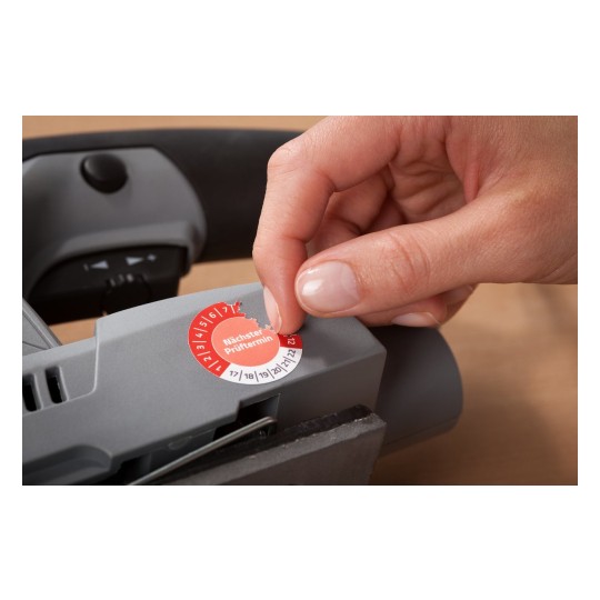 6930 4004182069301 Etikett Inventar Pruefplaketten Naechster Prueftermin 2017-2022 30mm Abziehsicher 1 part