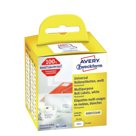 Tekercses etikett címkék ASS0722440