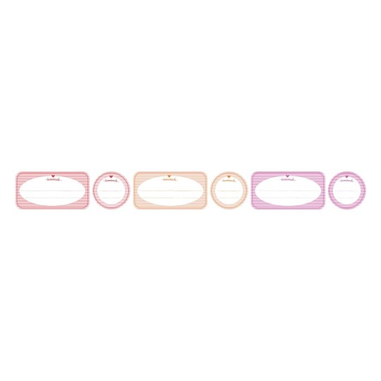 Tekercses címkék "Homemade" 4381 Ø 38 mm