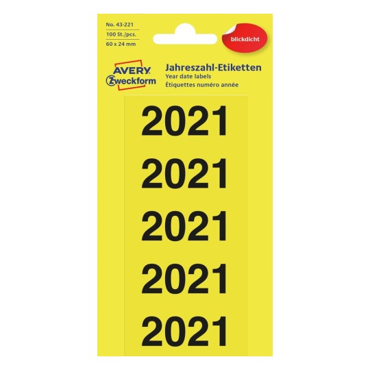 Évcímkék 43-221