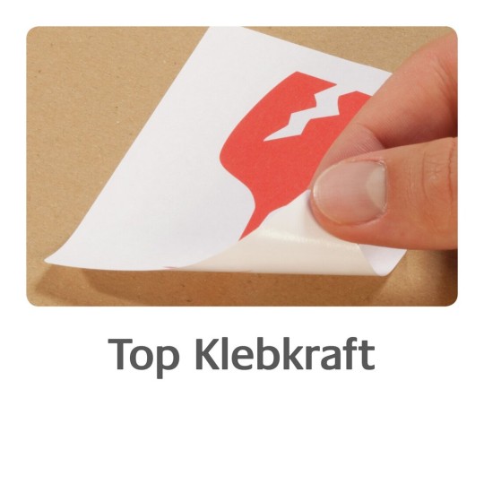7253 4004182172537 Warnetiketten Klebkraft rot part