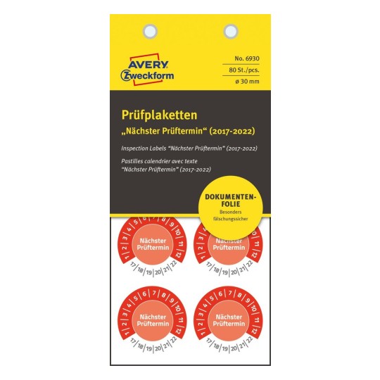 Nem A4 plakettek 6930