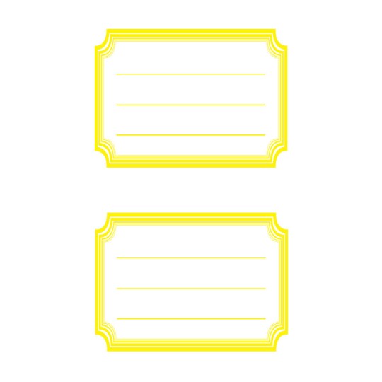 Füzetcímkék 59689 52 x 70 mm