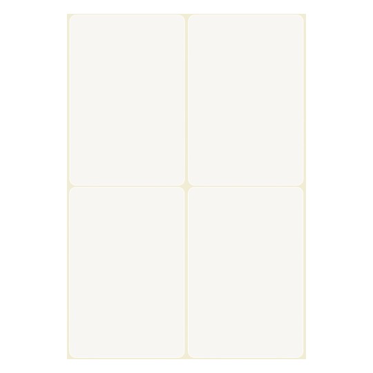 Kivágási rajz egyedi ív A4, Cikkszám: 51063, Név-címkék, Formátum: 80 x 54 mm.