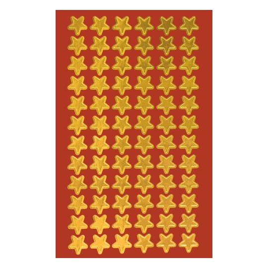 Egy lap ábrázolása, Cikkszám: 52805, Karácsonyi matrica, Méret: 85 x 160 mm, 72 matrica/lap