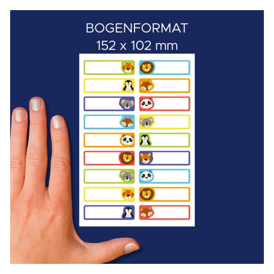 Méretösszehasonlítás kézzel, Cikkszám: ETVET36A, egy ív textilcímke, Méret: 13 x 45 mm, Szín: ?