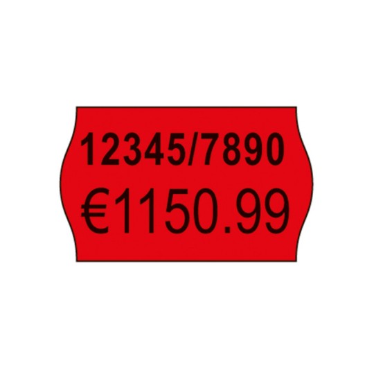 Egyedi kép címke, Cikk: RPLP1626, Árcímkéző címkék, Kétsoros, Méret: 26 x 16 mm, 1.200 címke/tekercs?