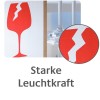 7253 4004182172537 Warnetiketten Leuchtkraft rot part
