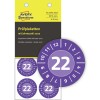 Plakettek évszámmal - NoPeel 6946-2022 Tartalom: 80 címke / 10 oldal