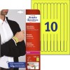 Karszalagok L4001-10 Tartalom: 100 címke / 10 ív