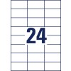 Stancil rajz egyedi ív A4, Cikk: 3474, Univerzális címkék, Méret: 70 x 37 mm, 24 címke/ív