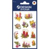 Csomagolási kép: Z-Design, Cikk: 4050, Karácsonyi matrica, 85 x 160 mm, Kis csomag, 20 matrica / 2 ív
