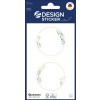 Csomagkép: Z-Design, Cikk: 4407, Feliratozható matricák, 85 x 160 mm, Kis csomag, 6 matrica / 3 ív
