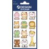 Csomagkép: Z-Design, Cikk: 4428, Fényes matrica, 85 x 160 mm, Kis csomag, 11 matrica / 1 lap?