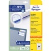 Csomagolási kép: Avery Zweckform univerzális címkék, tartósan tapadó, cikk: 4785, méret: 48,5 x 16,9 mm, nyomtatási alkalmasság: tintasugaras, lézer fekete-fehér, színes lézer, tartalom: 1.920 címke / 30 lap, 64 címke/lap