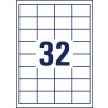 Stancrajz egyedi ív A4, Cikkszám: 4789, Univerzális címkék, Méret: 48,3 x 33,8 mm, 32 címke/ív.