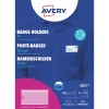 Avery jelvénytartók csomagolása ing- és névcímke-grafikával?
