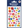 Csomagolás képe: Z-Design, Cikkszám: 54304, virágmatricák, 85 x 160 mm, kis csomag, 117 matrica / 3 lap?