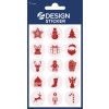 Csomagképek: Z-Design, Cikk: 54479, Karácsonyi matrica, 85 x 160 mm, Kis csomag, 15 matrica / 1 ív