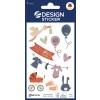 Csomagolás képe: Z-Design, Cikk: 56946, Deko matrica, 85 x 160 mm, Kis csomagolás, 30 matrica / 3 ív