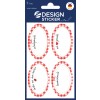 Csomagolási kép: Z-Design, cikk: 59185, háztartási címkék, 85 x 160 mm, kis csomagolás, 12 matrica / 3 ív