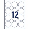 Stancolt rajzlap A4, Cikk: 6226REV-10, Kerek címkék, eltávolítható, Méret: ⌀ 60 mm, 12 címke/ív
