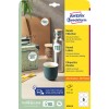 Csomagolási ábra: Avery Zweckform Kör alakú címkék, Cikkszám: 6229-10, Méret: ⌀ 80 mm, Nyomtatási alkalmasság: Inkjet, fekete-fehér lézernyomtató, színes lézernyomtató, Tartalom: 60 címke / 10 ív, 6 címke/ív.