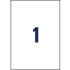 Stancrajz különálló ív A4, Cikkszám: 6603, Univerzális címkék, Méret: 210 x 297 mm, 1 címke/ív?