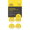 Csomagolás képe: Avery Zweckform nem A4 méretű vizsgáló címkék, Cikkszám: 6976-2024, Méret: ⌀ 30 mm, Tartalom: 80 vizsgáló címke / 10 lap, 8 vizsgáló címke/lap?