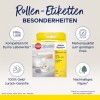 A képen egy Avery Zweckform tekercses címkék termékcsomagja látható, amely kompatibilis a Dymo címkenyomtatókkal. Kiemeli az olyan jellemzőket, mint a pénz-visszafizetési garancia, márkaminőség alacsony áron és fenntartható papír.