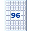 Kék kontúrvonalú, kis négyzetekből álló rács, középen egy nagy kék 96-os számmal?