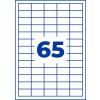 Fehér rács kék vonalakkal, középen egy nagy kék 65-ös számmal?