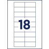 Kivágási rajz egyedi ív A4, Cikk: POL30MA66-10DR, Névkitűzők, Méret: 70 x 30 mm?