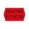 Egyedi kép címke, Cikk: RPLP1626, Árcímkéző címkék, Kétsoros, Méret: 26 x 16 mm, 1.200 címke/tekercs?